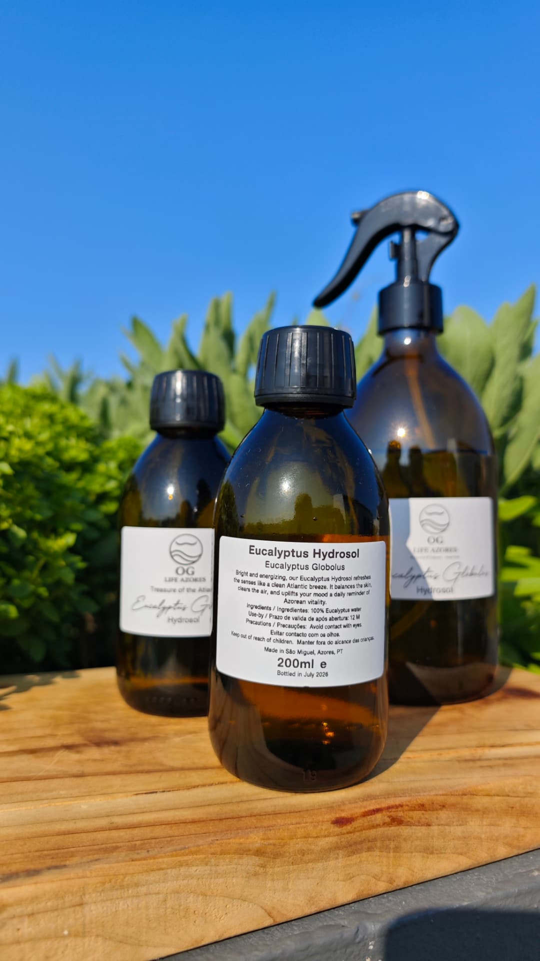Eucalyptus Hydrosol detail