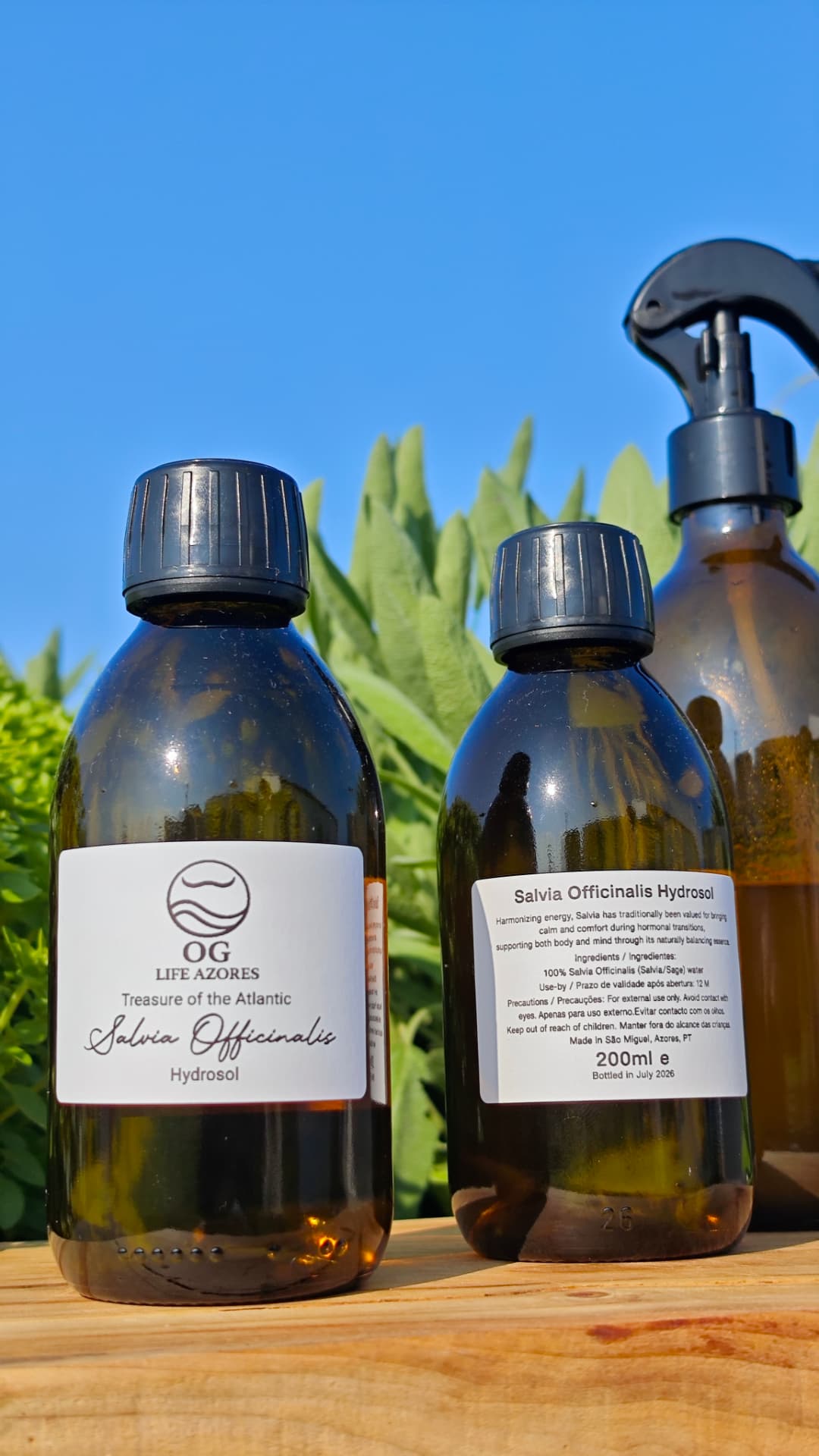 Sage Hydrosol detail